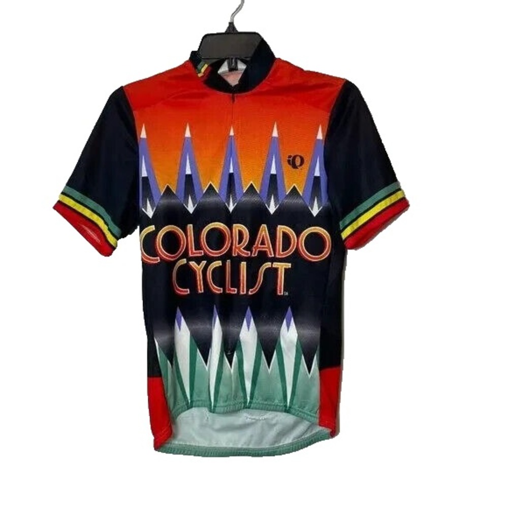 Pearl Izumi Colorado Cyclist Cycling Jersey Size S/M Short Sleeve Unisex Sporty